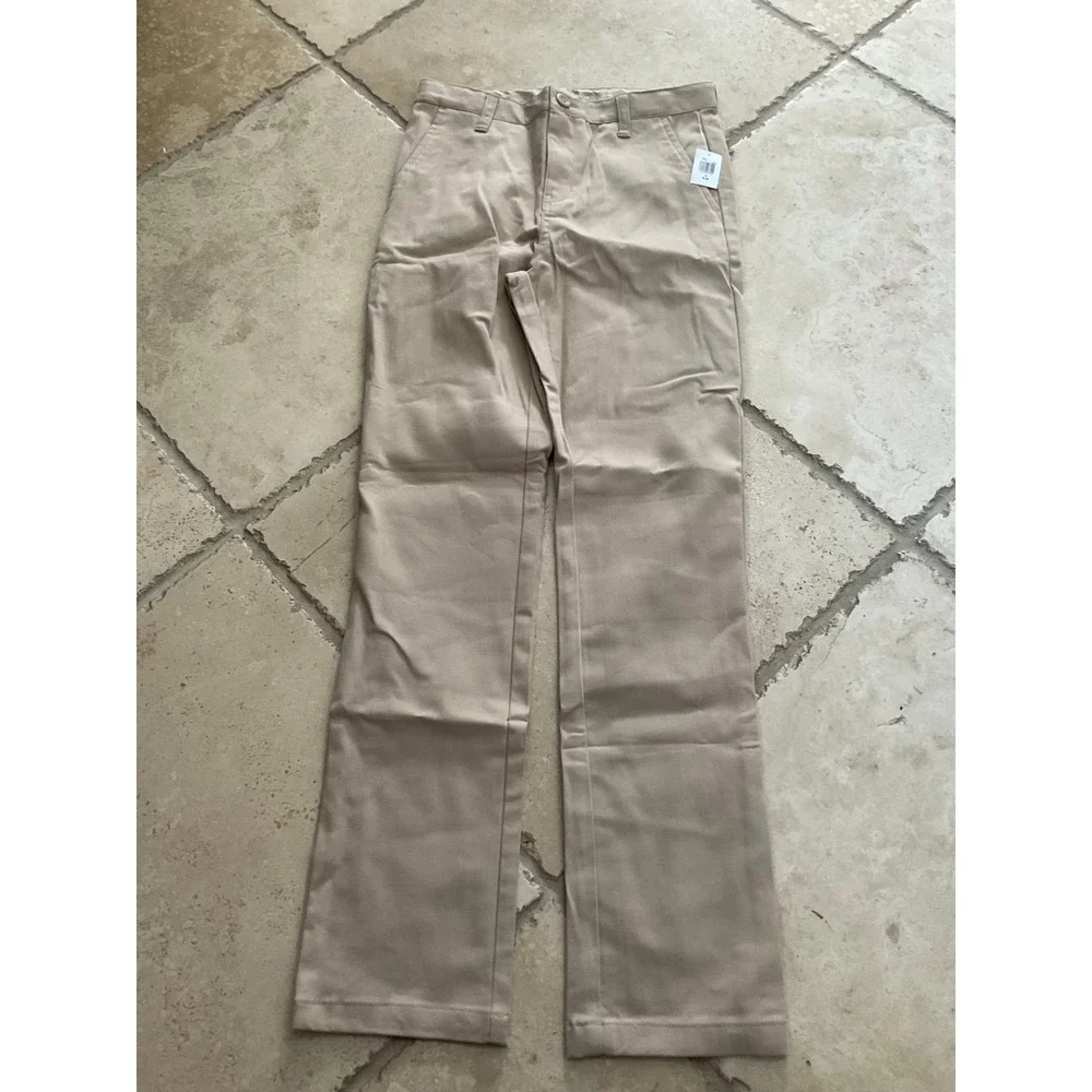 NWT Old Navy Uniform Pants Slim Built-In Flex - Boys Size 14 Slim